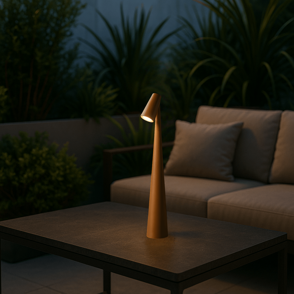 EVOLUCE – Lampe de table rechargeable au design moderne et longue autonomie de batterie
