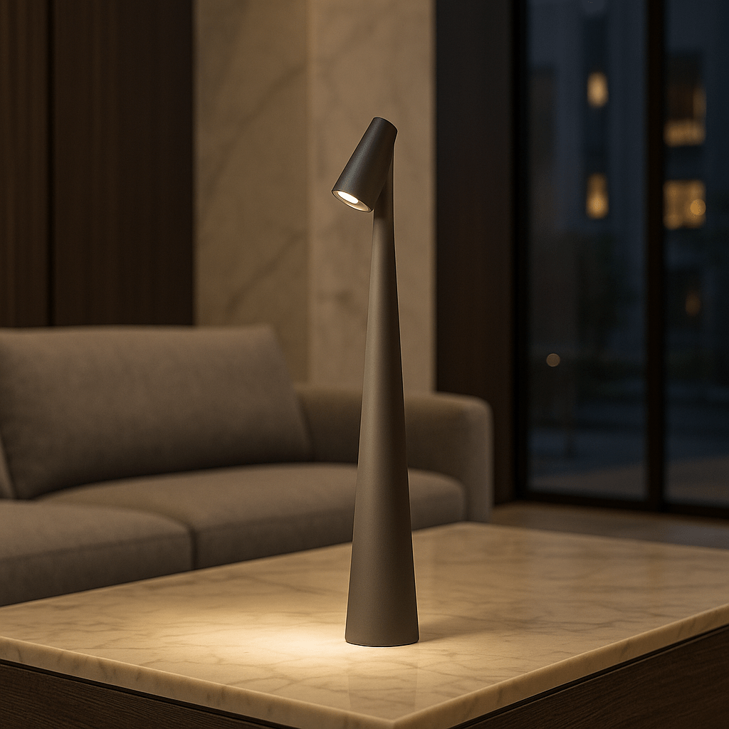 EVOLUCE – Lampe de table rechargeable au design moderne et longue autonomie de batterie