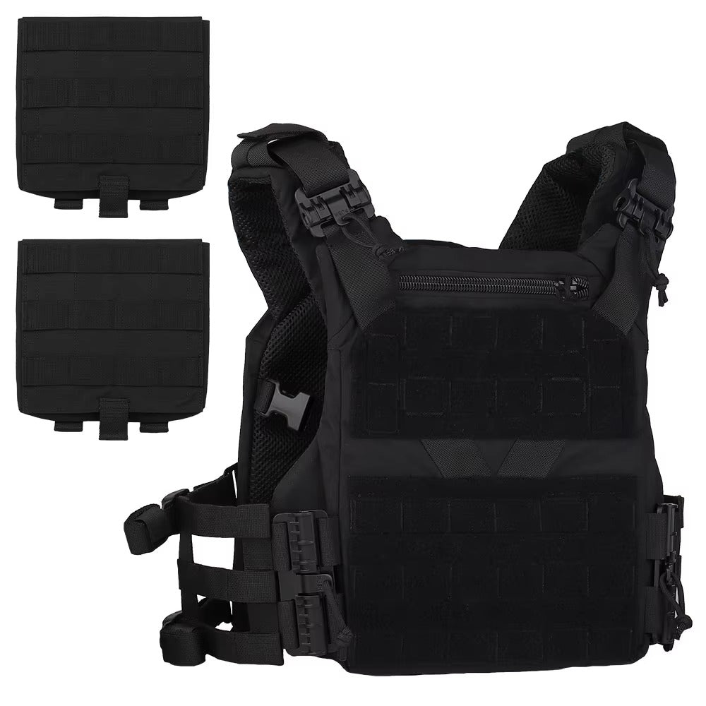 Tactical Armor Carrier - Gilet de protection modulaire avec attache rapide et système Molle