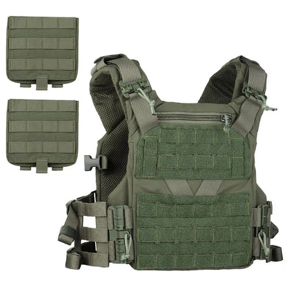 Tactical Armor Carrier - Gilet de protection modulaire avec attache rapide et système Molle