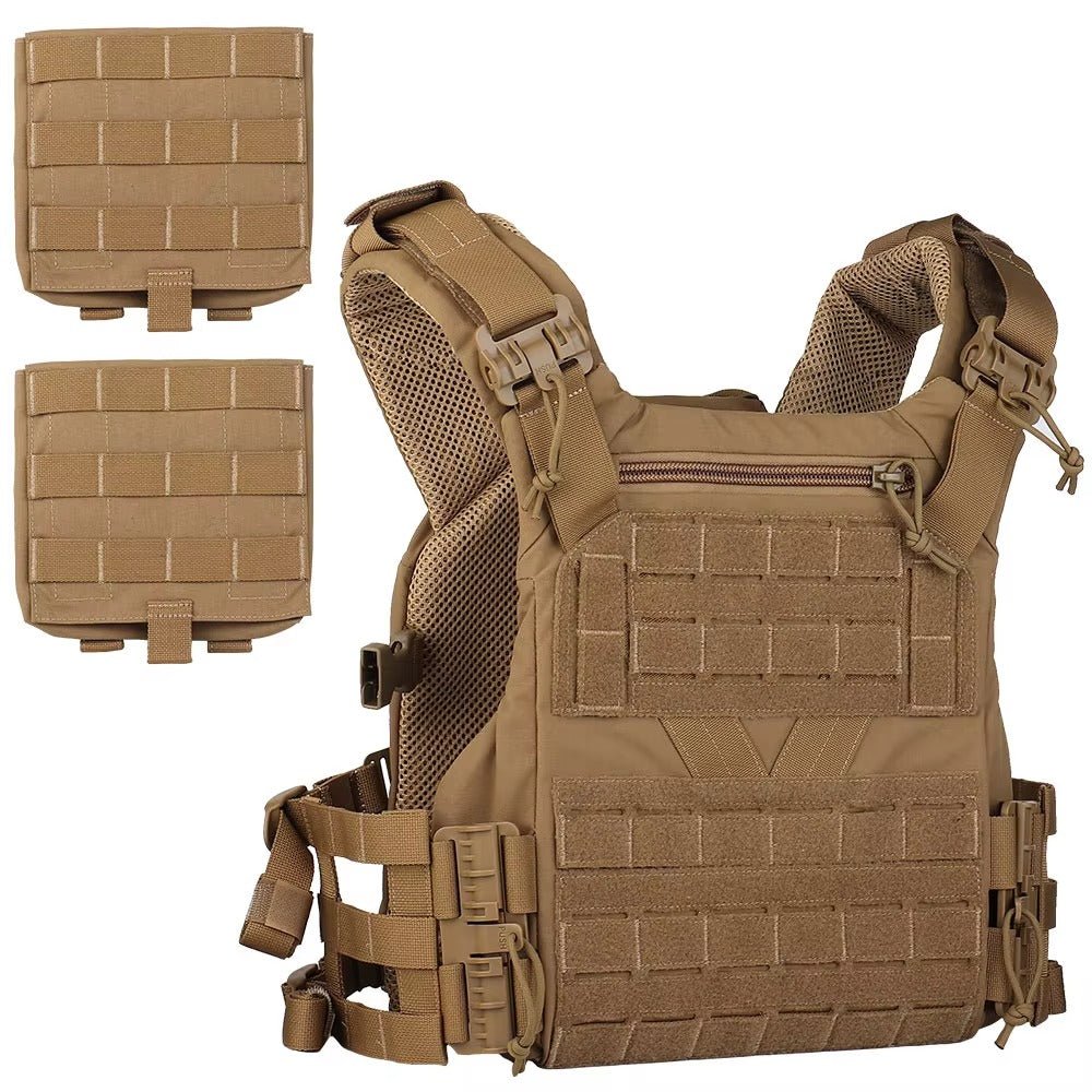 Tactical Armor Carrier - Gilet de protection modulaire avec attache rapide et système Molle