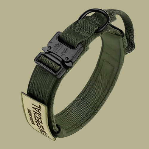 PROTECTAK9 – Tactical Nylon Dog Collar Set for Medium to Large Dogs
