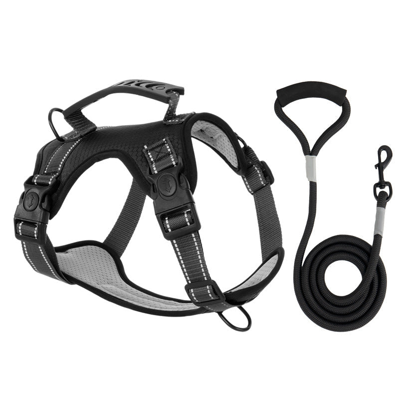 TailMate - Comfortable Dog Harness with Reflective Strips for Stress-Free Walks 3
