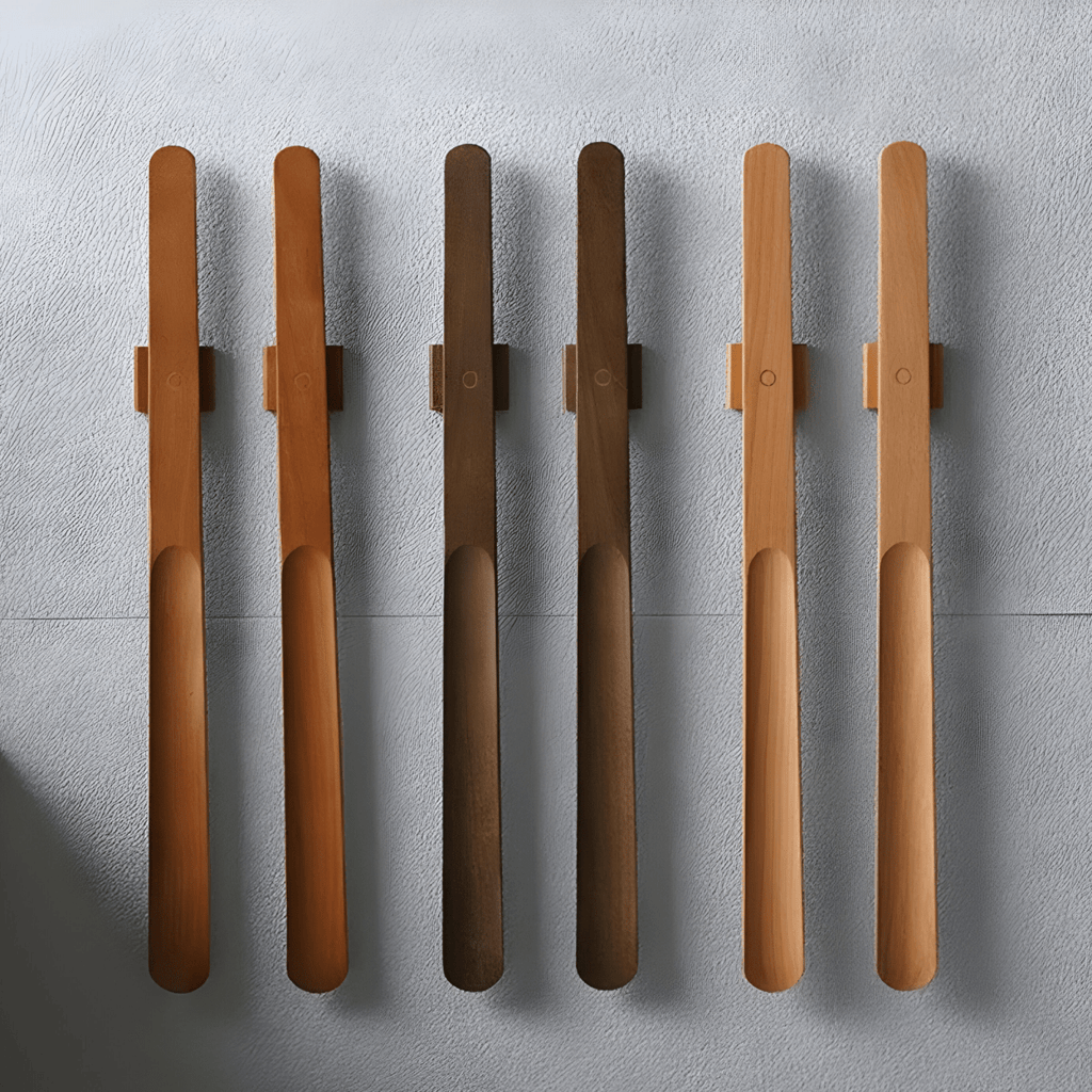 KomfortKick - Extra Long Magnetic Wooden Shoehorn for Effortless Use - 55 cm 2