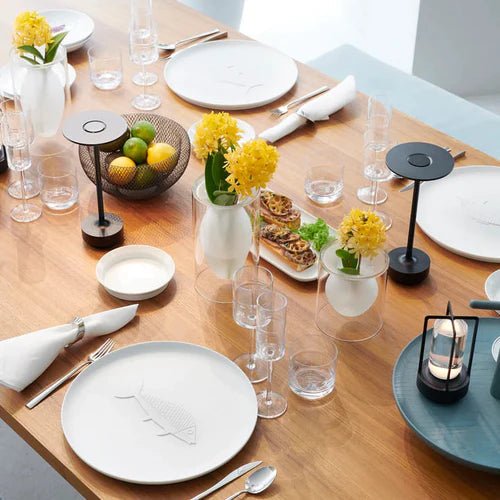 ECLARO – Lampe de table rechargeable avec lumière LED dimmable