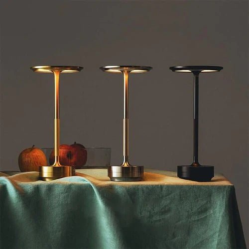 ECLARO – Lampe de table rechargeable avec lumière LED dimmable