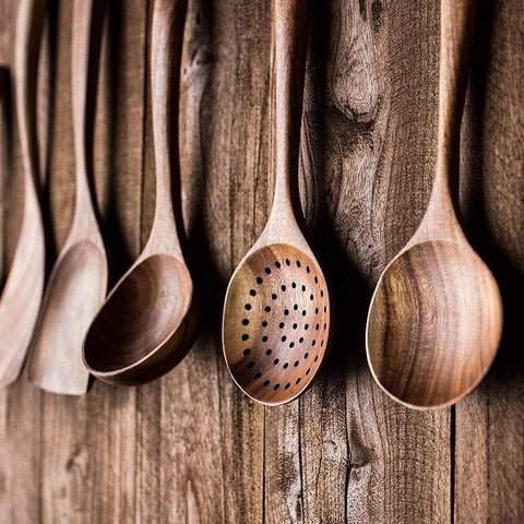  Teakcraft teak kitchen utensils set - durable & stylish for every kitchen-5