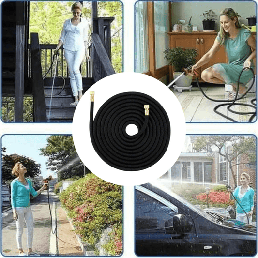Telescopic Garden Hose – Flexible, Durable, Compact Design with Quick Connector – Available in Multiple Sizes and Colors-1