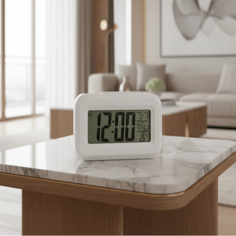 CALENDRA MINI – Multifunction LED Digital Alarm Clock with Snooze 7
