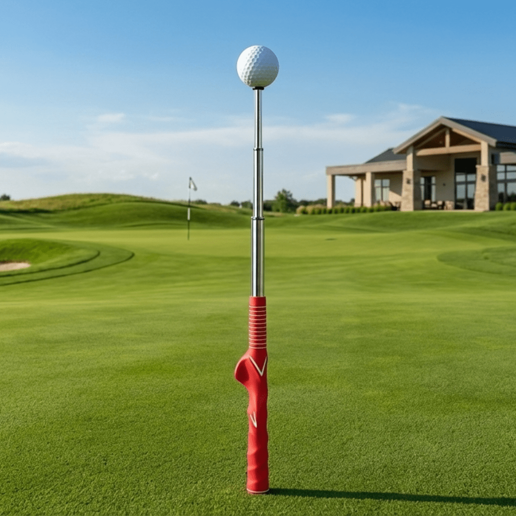 RHYTHMCLICK – Retractable Golf Swing Trainer with Click Feedback 0