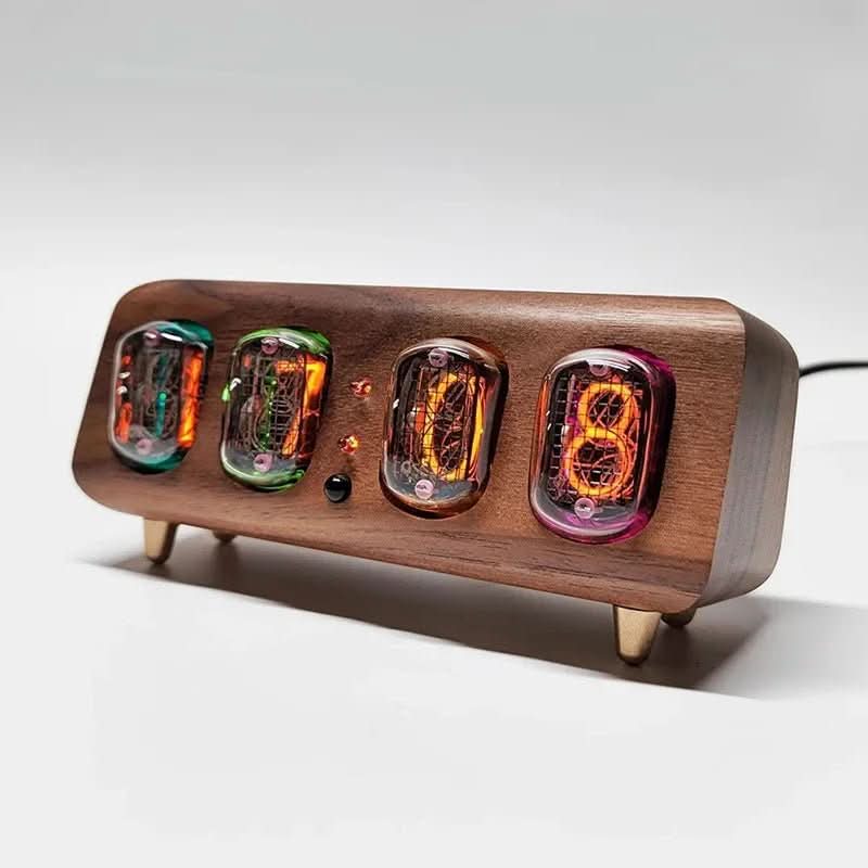 Nixie Tube Digital Clock with Bluetooth Control & Ambient Light Adjustment 1