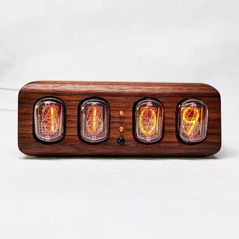 Nixie Tube Digital Clock with Bluetooth Control & Ambient Light Adjustment 8