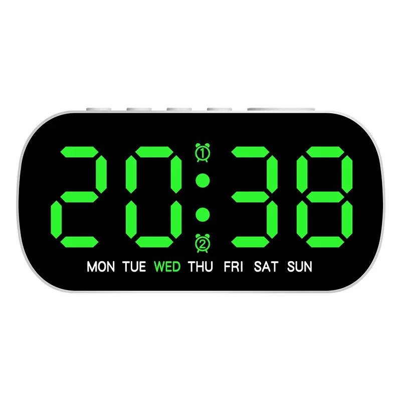 TIMESYNC SMART – LED Digital Alarm Clock with Dual Alarm & Temperature Display 8