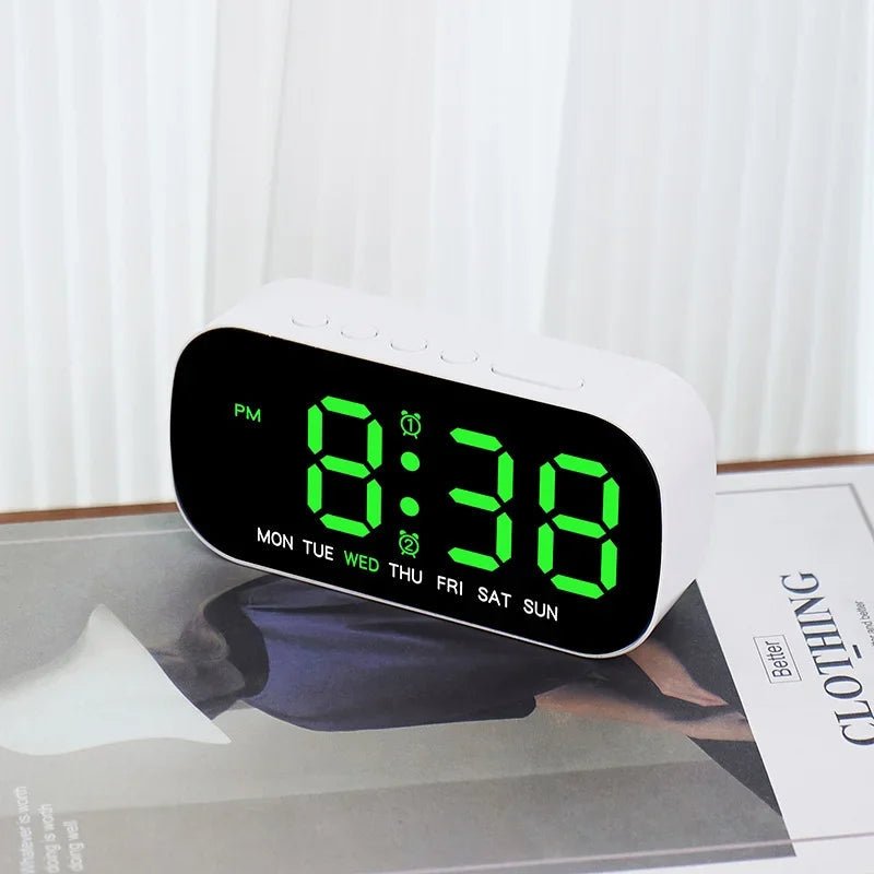 TIMESYNC SMART – LED Digital Alarm Clock with Dual Alarm & Temperature Display 1