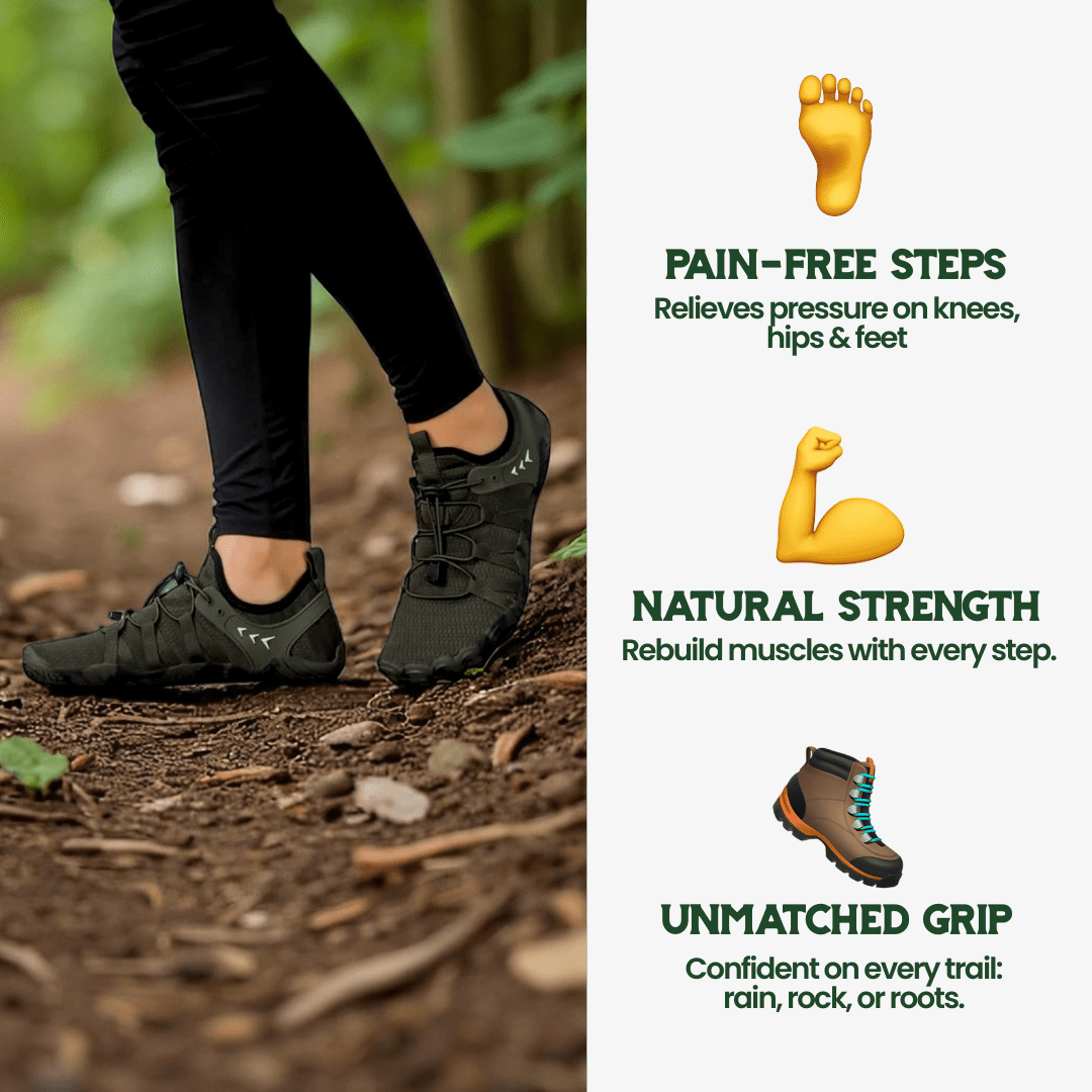 TERRAFORM – Lightweight Barefoot Shoes for Natural Walking Comfort