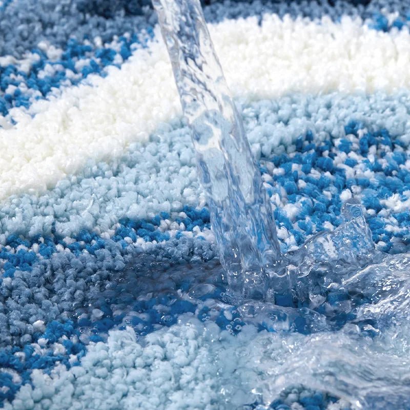 TERRALUX – Organischer Plüschteppich mit ultraweicher Mikrofaser & rutschfester Unterseite