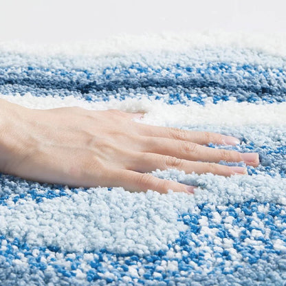 TERRALUX – Organic Plush Rug with Ultra-Soft Microfiber & Non-Slip Base
