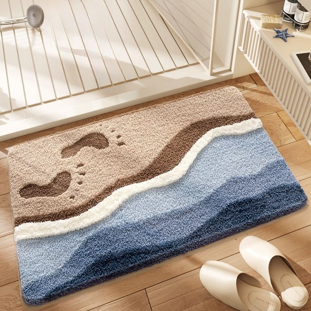 TERRALUX – Organic Plush Rug with Ultra-Soft Microfiber & Non-Slip Base