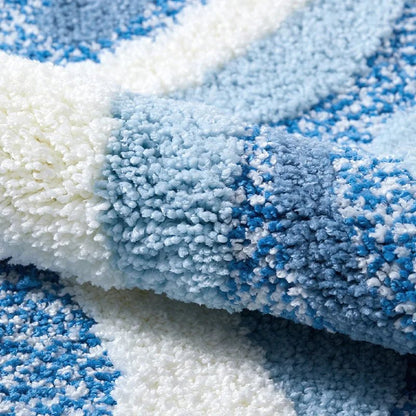 TERRALUX – Organic Plush Rug with Ultra-Soft Microfiber & Non-Slip Base