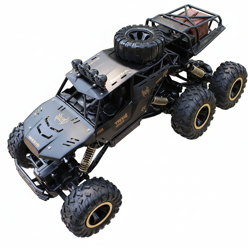 ROCKBEAST – 6WD RC Monster Truck with LED Lights, 52 km/h Speed, Off-Road Fun 9