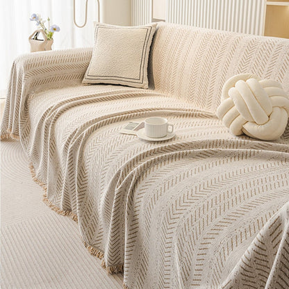 TexturaHome – Capa para sofá em chenille resistente a riscos