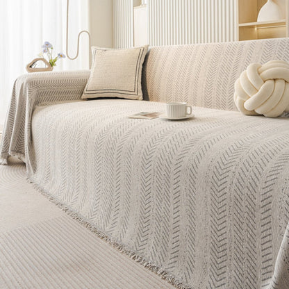 TexturaHome – Capa para sofá em chenille resistente a riscos