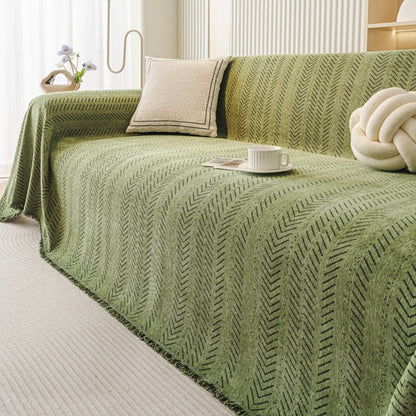 TexturaHome – Capa para sofá em chenille resistente a riscos