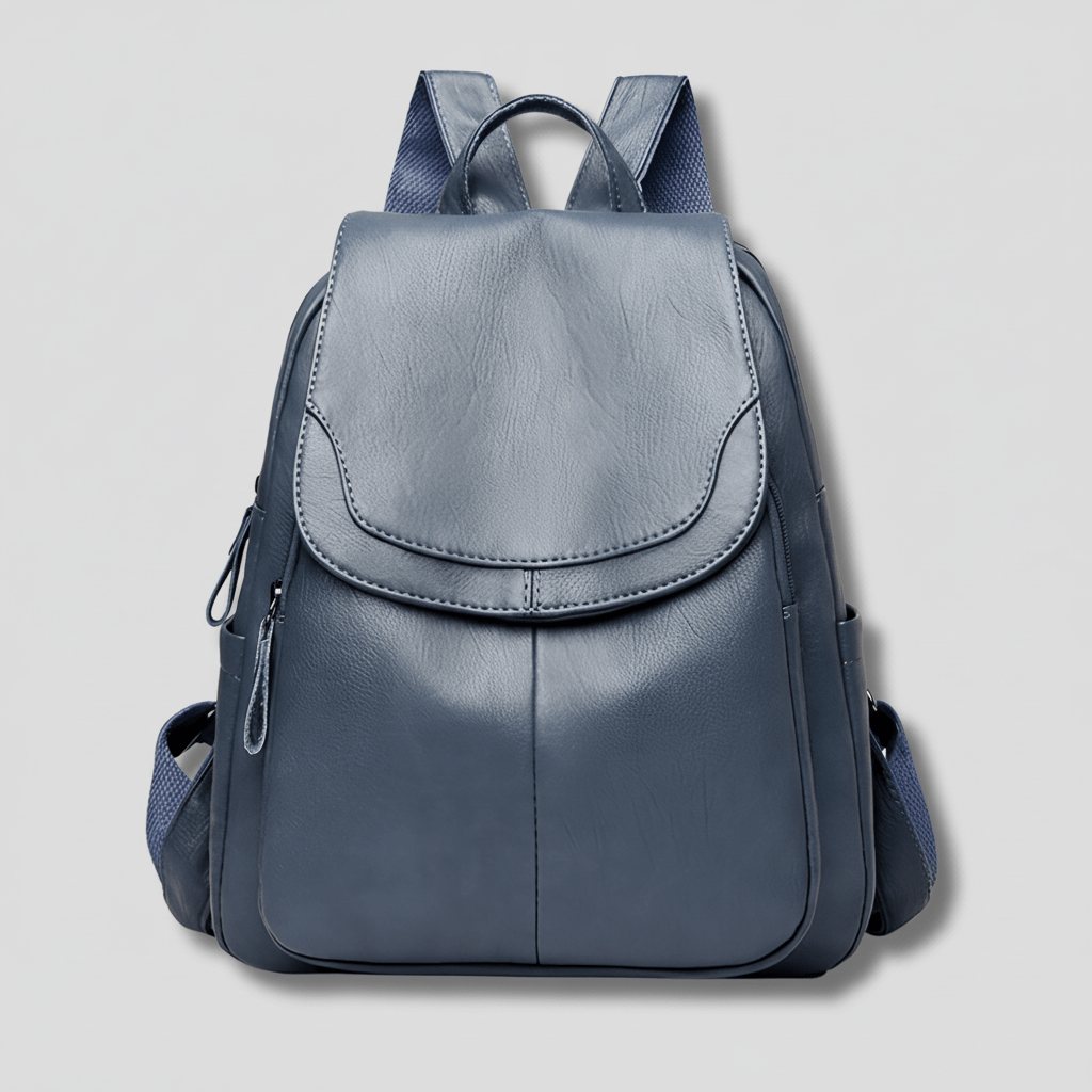 THEFTLESS LUXORA – Elegant Anti-Theft Leather Backpack for Women