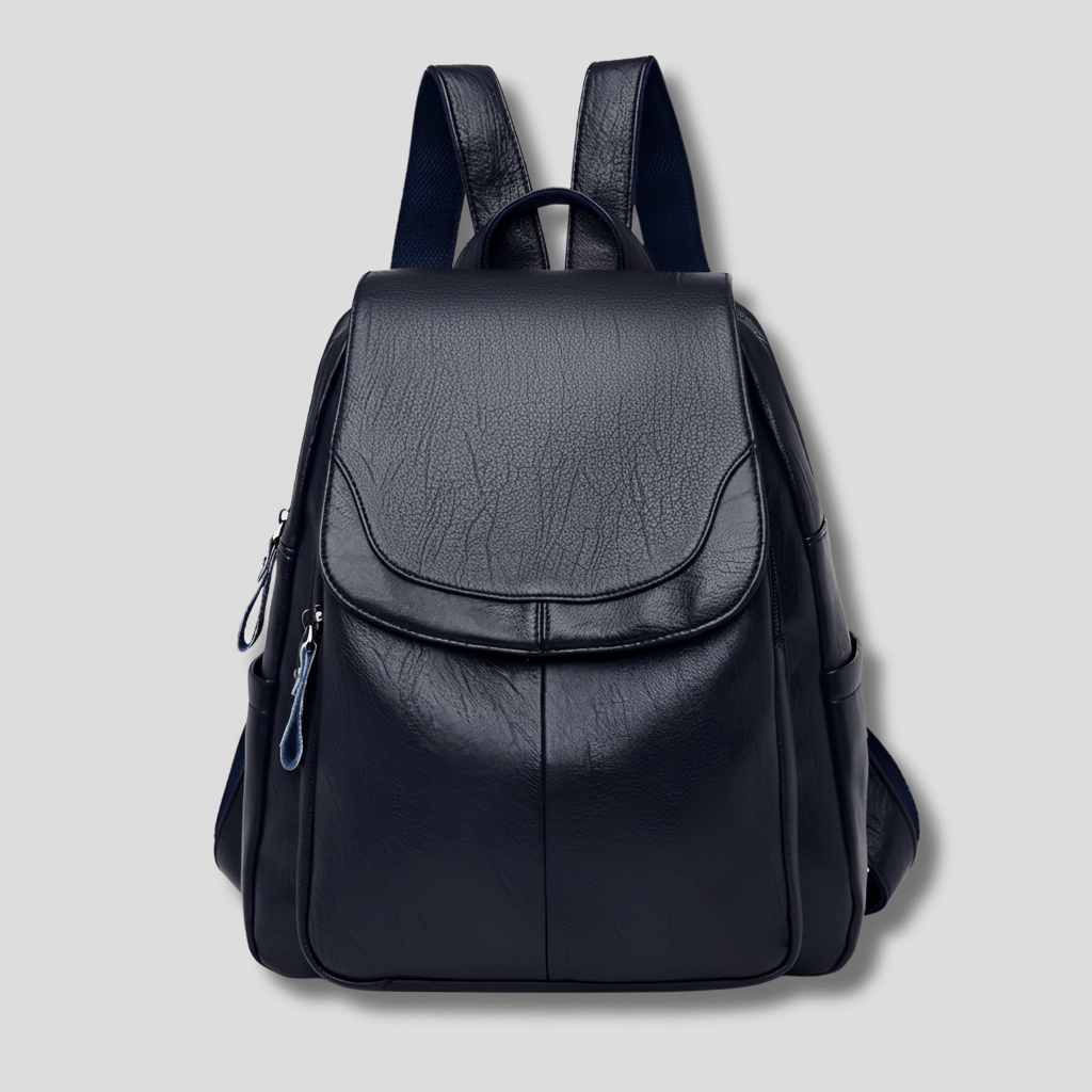 THEFTLESS LUXORA – Elegant Anti-Theft Leather Backpack for Women