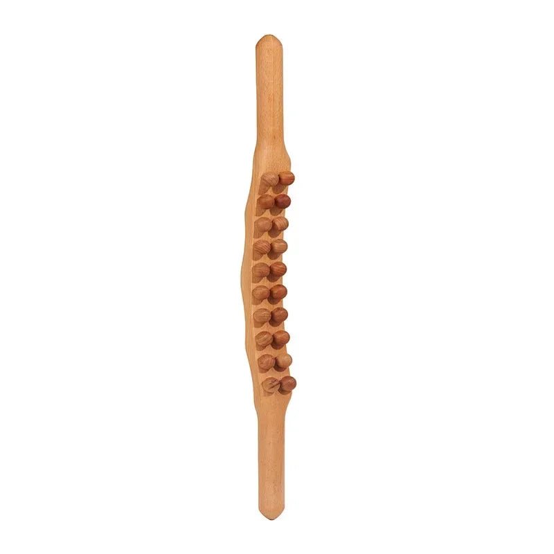 Woodease Pro - Varilla de madera natural para masaje Gua Sha para el alivio muscular de todo el cuerpo