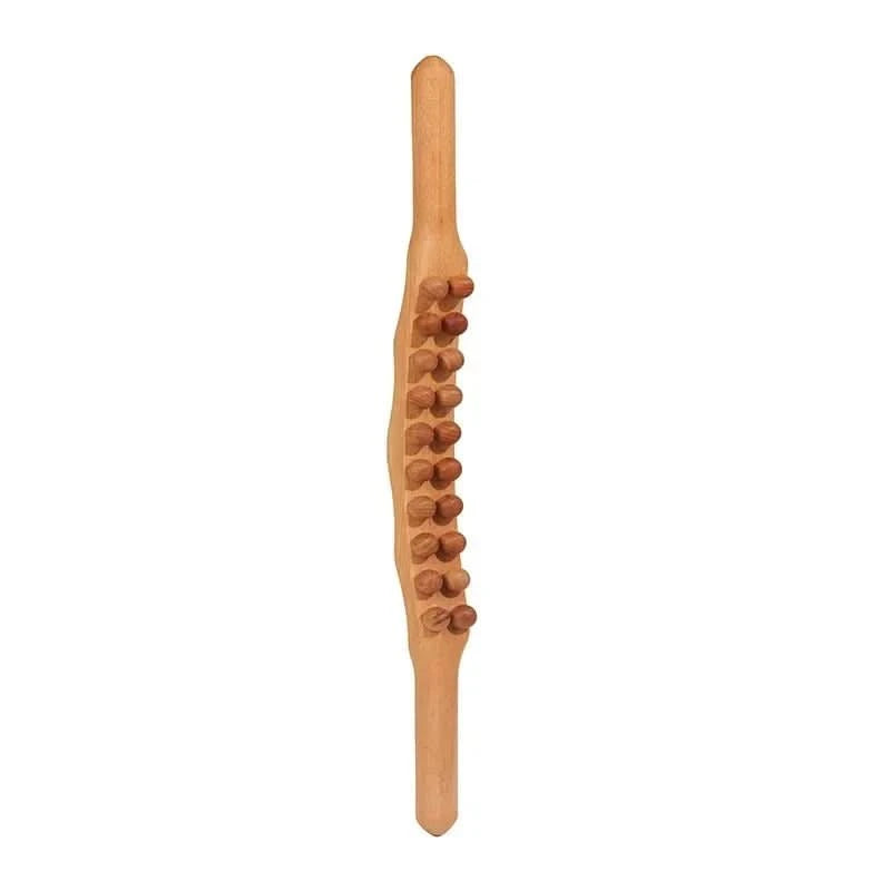 Woodease Pro - Bastone da massaggio Gua Sha in legno naturale per il sollievo muscolare di tutto il corpo