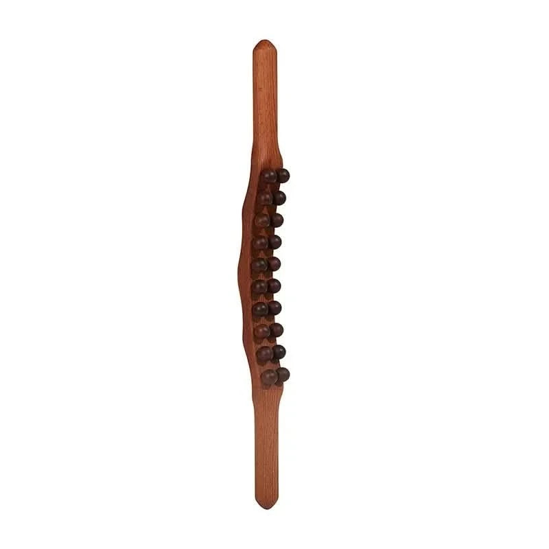 Woodease Pro - Bastone da massaggio Gua Sha in legno naturale per il sollievo muscolare di tutto il corpo