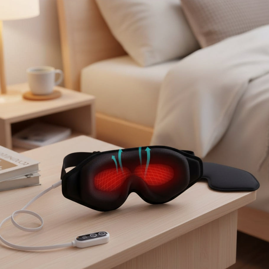 ThermaEye 3D – Electric Heated Eye Mask with Far-Infrared & Temperature Control