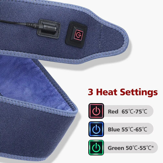  Thermorelief Heating pillow back - adjustable temperature for pain relief-1