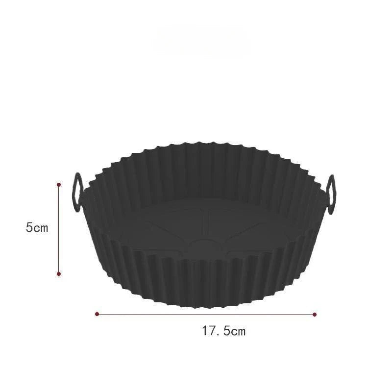 THERMOFRY – Forro Reutilizável de Silicone para Fritadeira de Ar para Cozinhar Limpo e Antiaderente