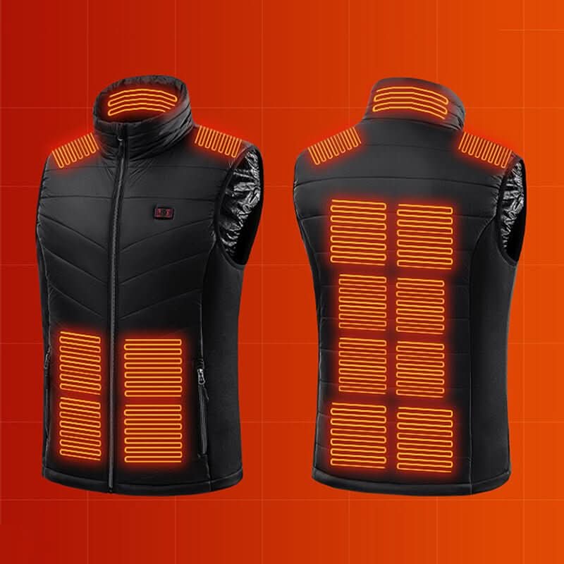 THERMOWARM – Colete Aquecido com 13 Zonas para Conforto Máximo no Inverno