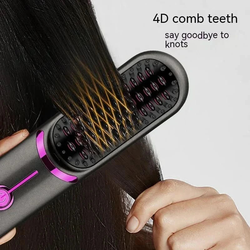  Tima Hairstyler - wireless styler brush for smooth hair, quickly heated up, portable-6