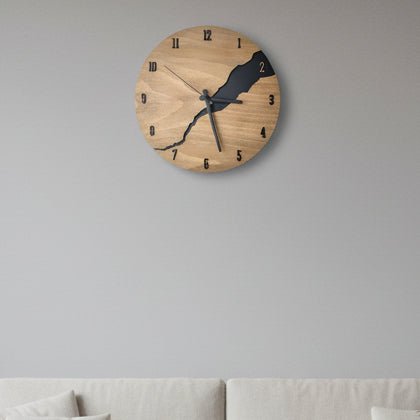 LIGNOCRAFT – Elegant Wooden Wall Clock for Timeless Modern Home Styling 1