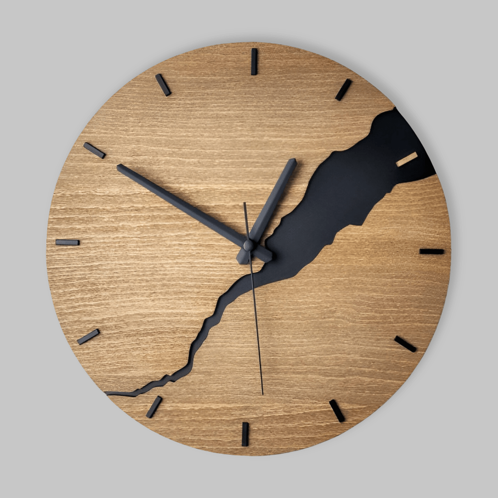 LIGNOCRAFT – Elegant Wooden Wall Clock for Timeless Modern Home Styling 3