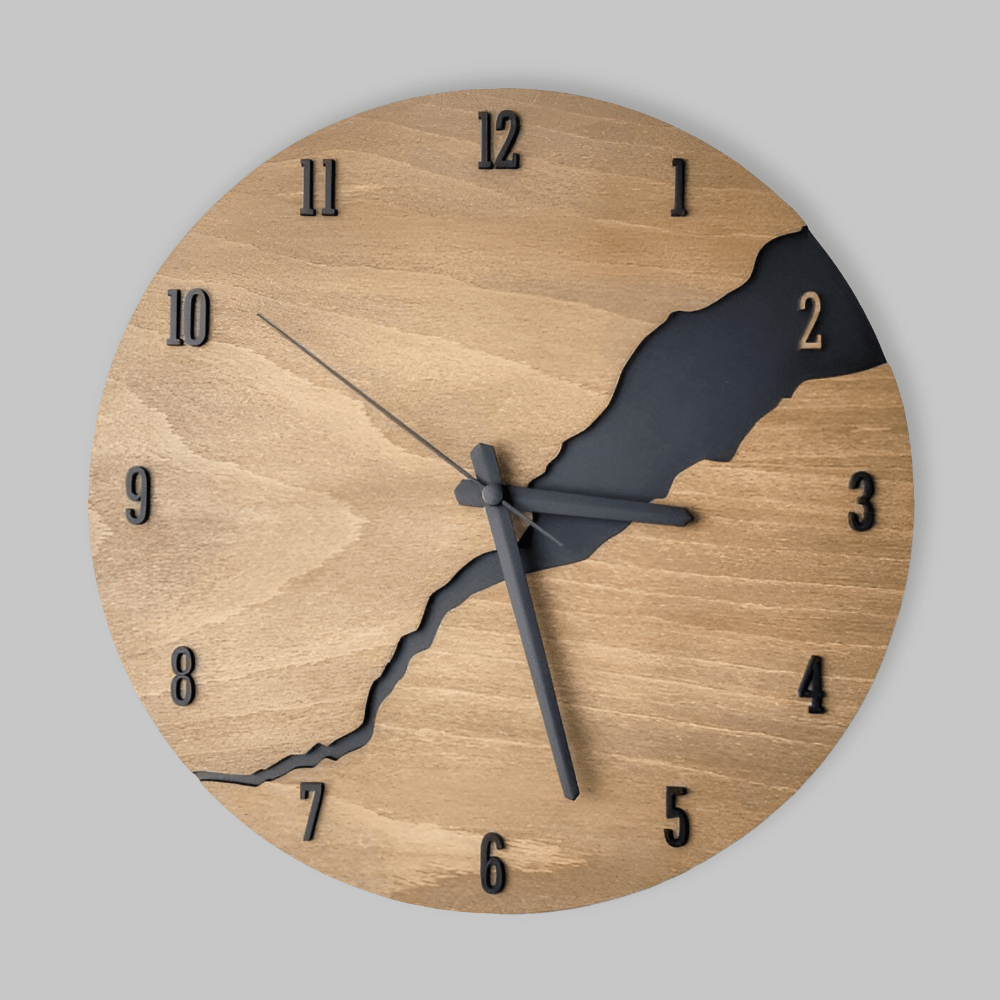 LIGNOCRAFT – Elegant Wooden Wall Clock for Timeless Modern Home Styling 2