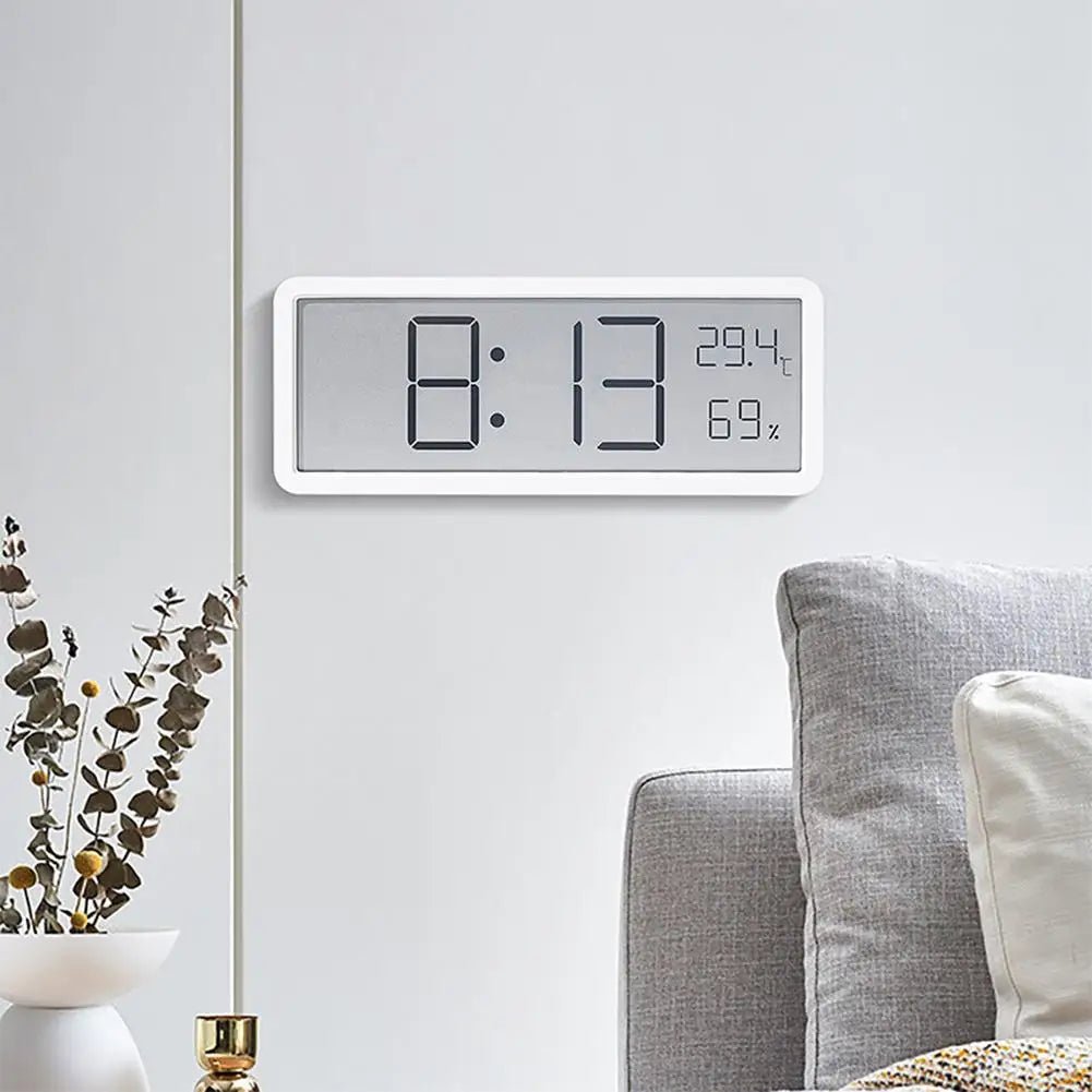 TIMESCOPE – Large Digital Wall Clock with LED Display and Climate Sensor 0