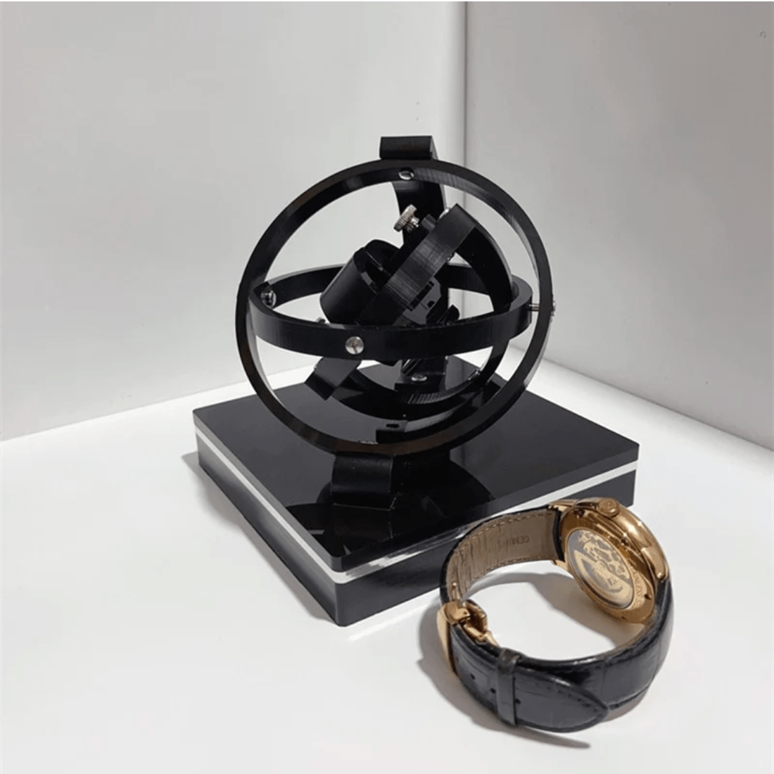 Timesphere – Automatische horlogewinder met stijlvol ontwerp voor luxe horloges