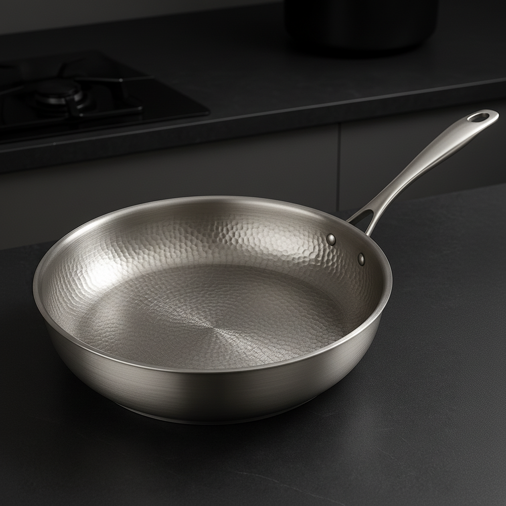 Padella Titan Premium - Padella in titanio martellato per tutte le fonti di calore