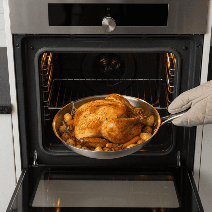 Titan Premium Pan - gehämmerte Titanpfanne für alle Wärmequellen