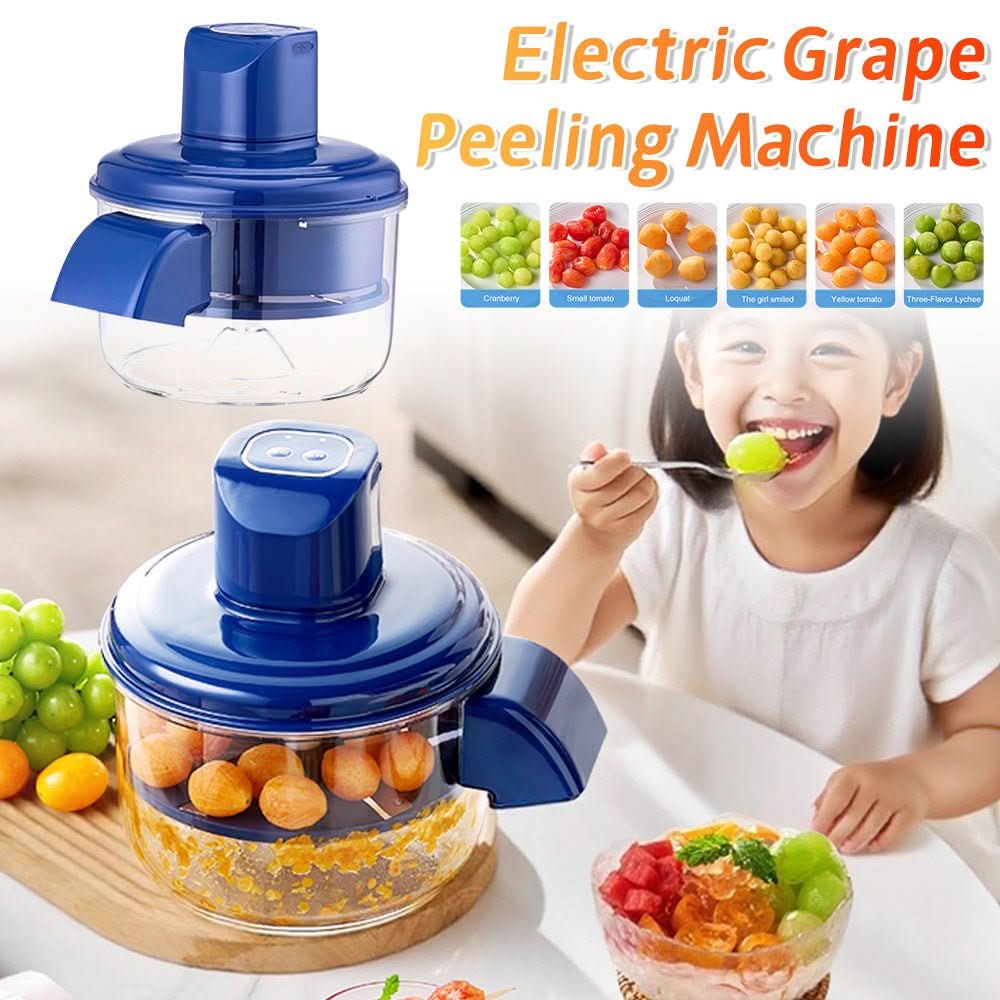 EzPeel Pro - Electric Fruit Peeler for Grapes, Garlic & Cherry Tomatoes 6