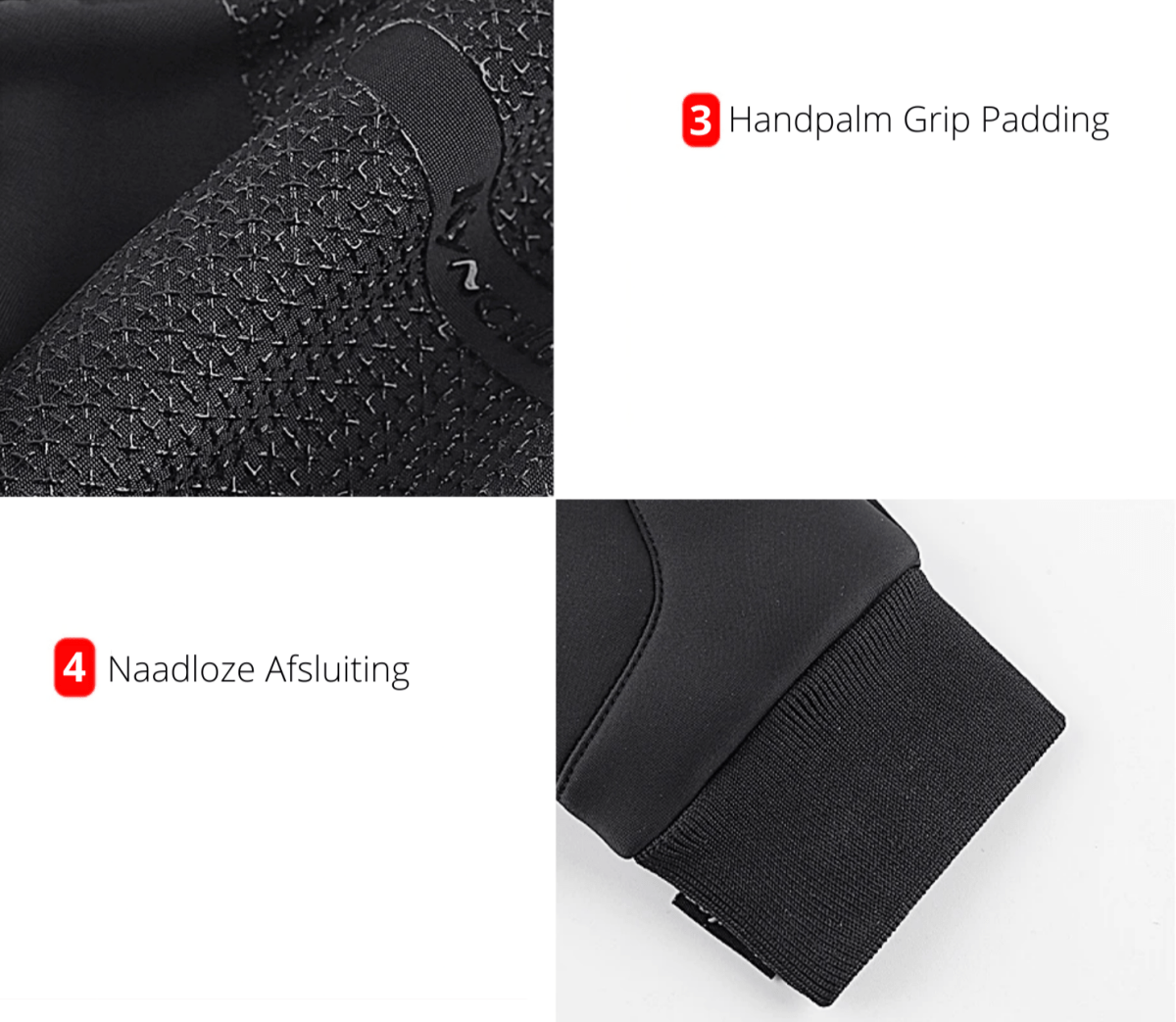 Gants Touch PRO - Gants d'hiver chauds et imperméables avec fonction écran tactile