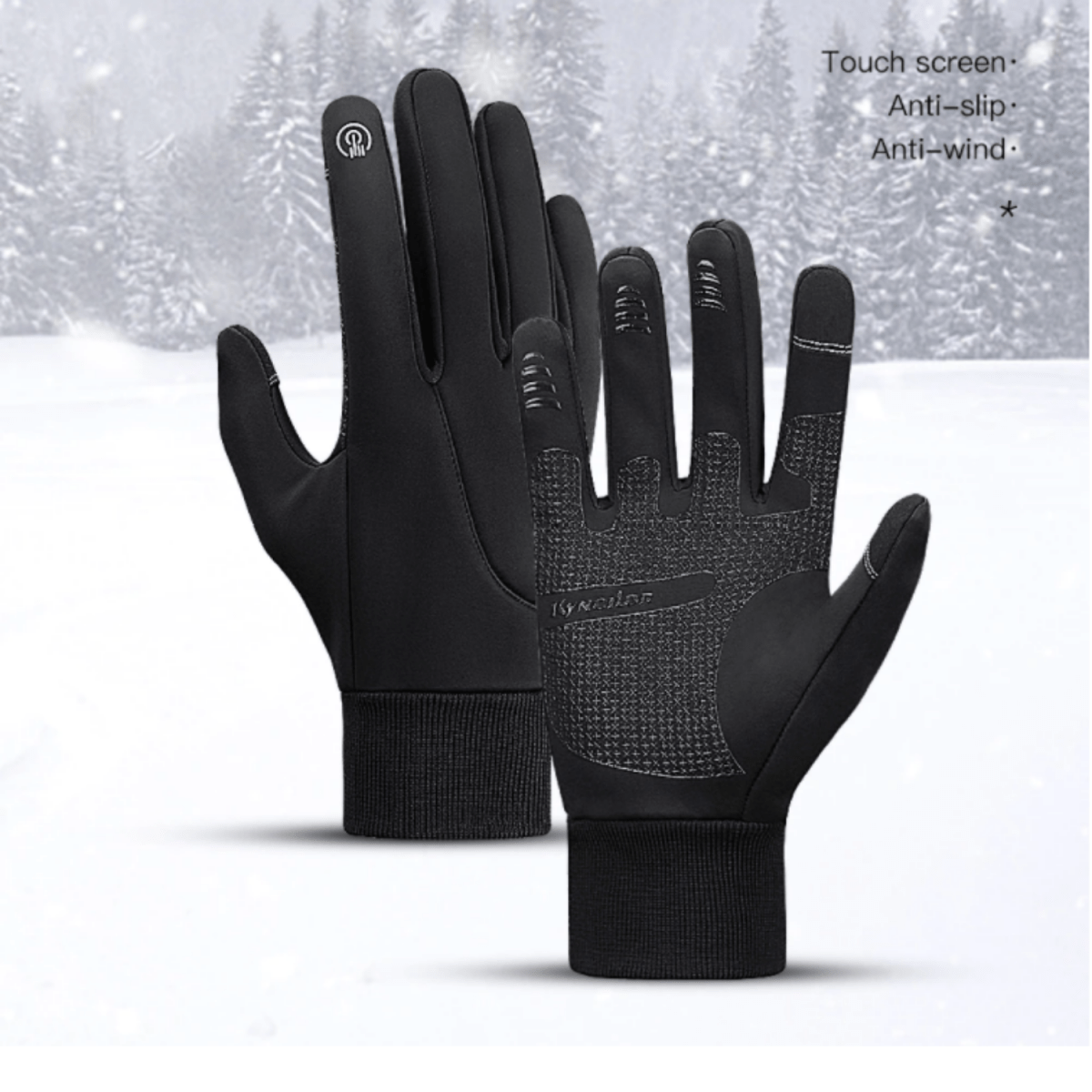 Gants Touch PRO - Gants d'hiver chauds et imperméables avec fonction écran tactile