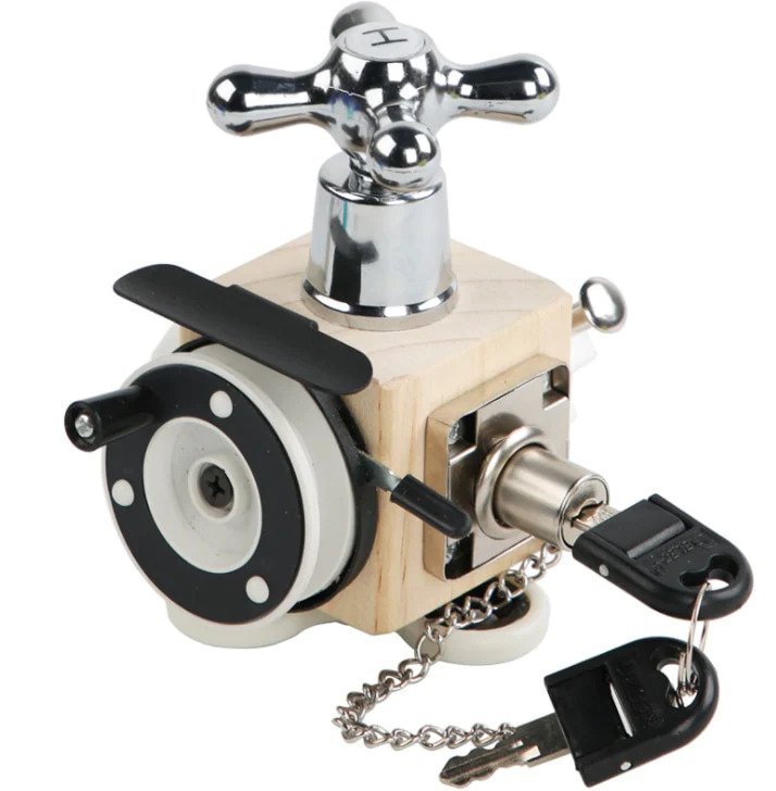 ToyCube - Cube d'apprentissage portable avec activités interactives pour les déplacements