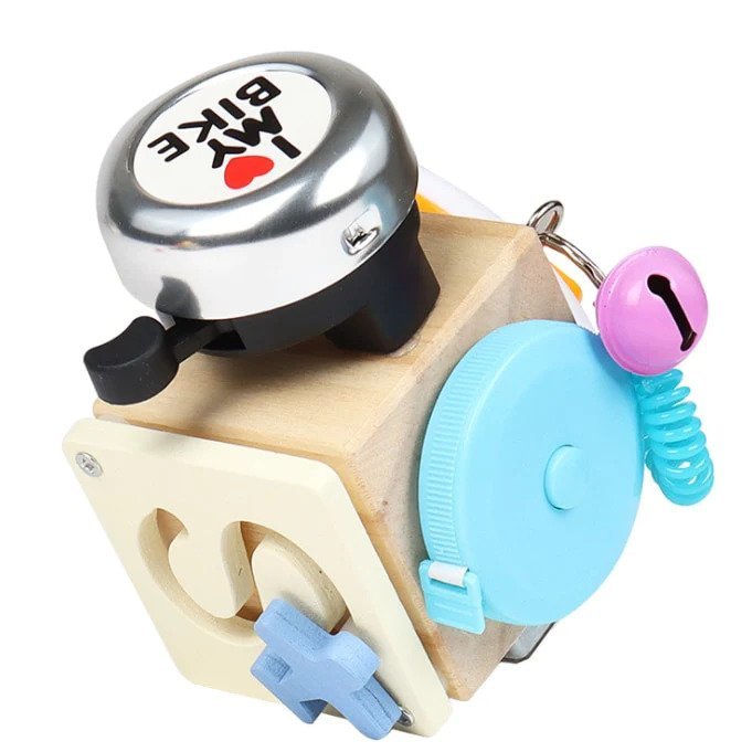 ToyCube - Cube d'apprentissage portable avec activités interactives pour les déplacements