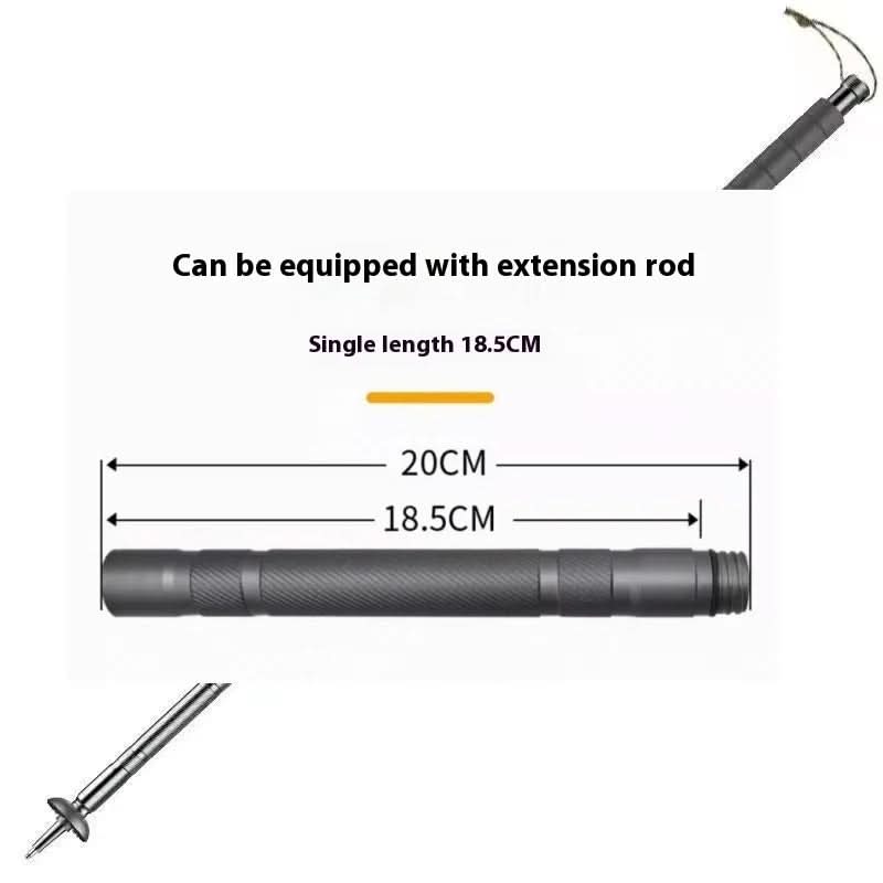 Survival Trekker-tactical hiking stick with multitool function for outdoor & emergencies 3